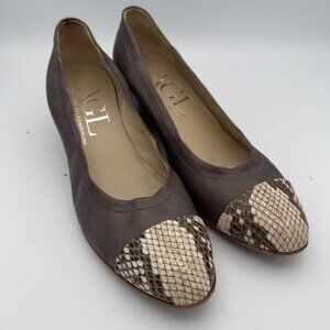 AGL Snakeskin Wedge - 39/ 9